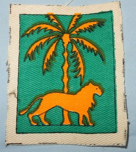 WW2 HQ SINGAPORE BASE BRITISH MILITARY FORMATION SIGN PATCH BADGE WORLD WAR II