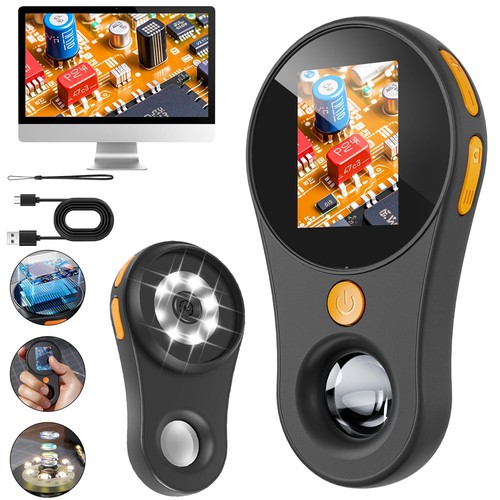 Digitale Mikroskop Handheld 500X Taschenlupe Mini Handmikroskop LED Beleuchtung - Bild 13 von 13