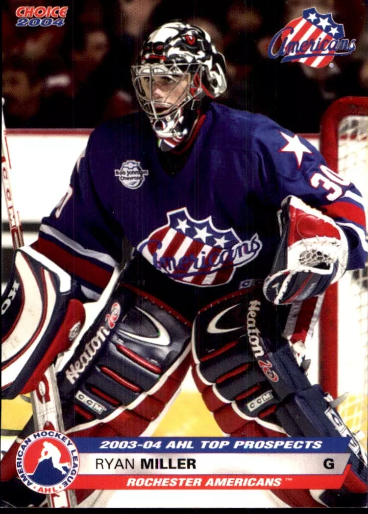 Ryan Miller trading card