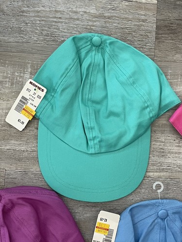 NOS Vintage “A. B. G. for kids” baseball hat lot (4 total) KOHL’S stretch backs - Picture 5 of 7