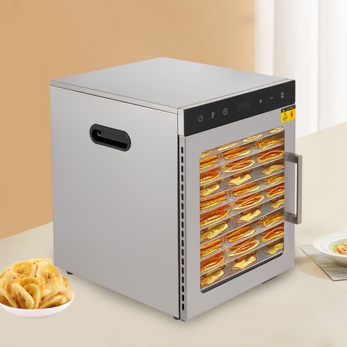 Secadora automática de 10 plantas secadora automática verduras secadora de frutas panel LED Control - Imagen 5 de 6