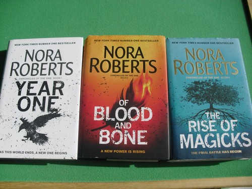Nora Roberts - Chronicles of the One Trilogy - Hardbacks x 3