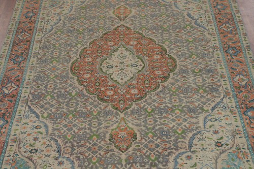 Vintage Traditional Wool Gray/ Rust Over-Dyed Living Room Area Rug 6x9 Carpet - Bild 4 von 19