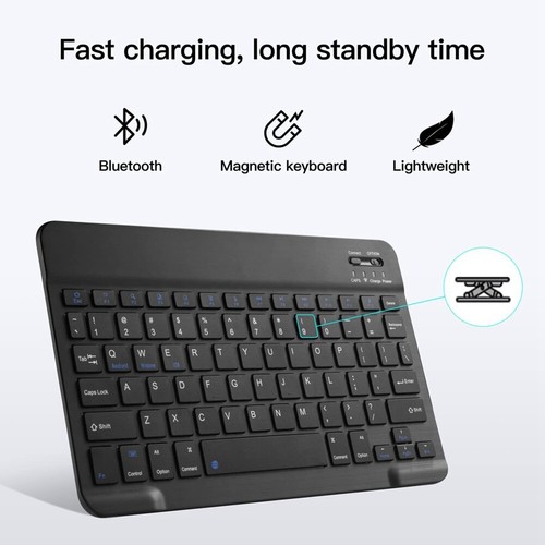 Bluetooth Keyboard Case Cover For iPad 10th 9th 8th 7th 6th Gen Air 4 5 6 Pro 11 - Picture 52 of 64