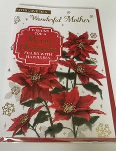 Greeting Card Christmas Special Mum /& Dad Large Card 6x9”