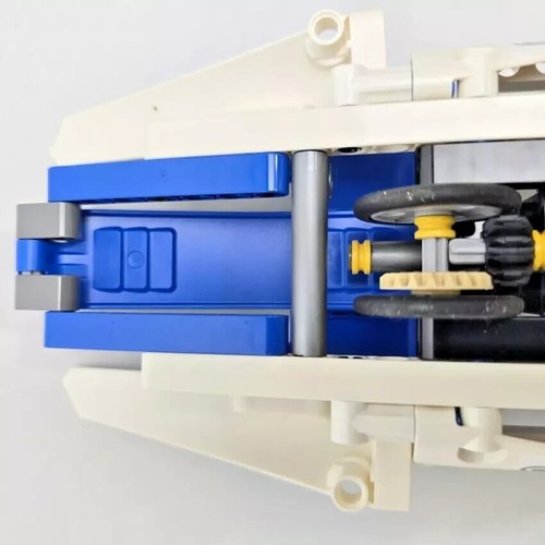 LEGO Technic Hydroplane Racer Seaplane Set 42045 Blue White 8" Toy 2016 Boat - Picture 10 of 14