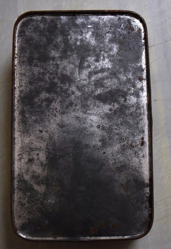 Vintage Blech Süßigkeiten Box Lord Krishna mit Radha bedruckte mythologische Box BM475 - Bild 5 von 6