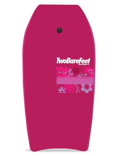 41" Two Bare Feet Slick IXPE Bodyboard Boogie Board Surf + Leash - Picture 5 of 38