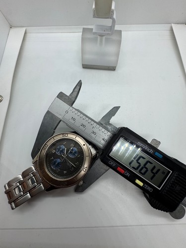 Hugo Max WR 5Atm Day/Date Quartz Vintage Palladium PL Japan Movt Wrist Watch - Picture 19 of 20