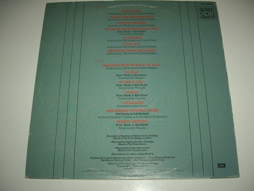 CLIFF RICHARD  *RARE OZ  12" LP ' THE ROCK CONNECTION ' 1984 EXC - Picture 2 of 2