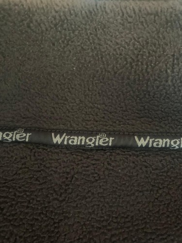 Pullover gris vintage Wrangler polar 1/4 cremallera polar para hombre XL - Imagen 3 de 5