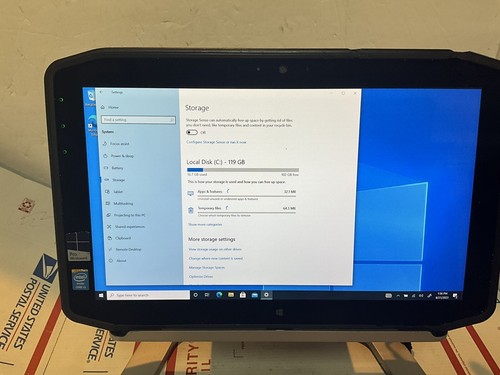 Motion Computing R12 Rugged Multi-Touch PC Core i5 4210Y - 4GB - 128GB SSD Win10 - Picture 4 of 16