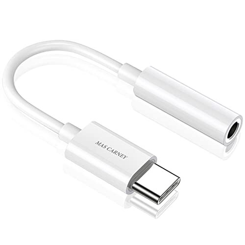 Adaptador de auriculares de audio USB C a 3,5mm para teléfonos tipo C - Bild 1 von 8