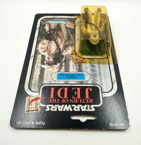 Star Wars Logray ROTJ 77 back Kenner - Imagen 4 de 4
