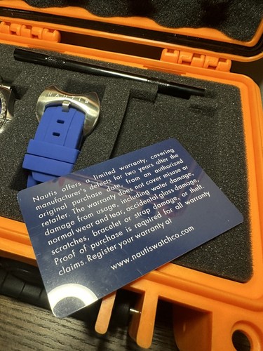 NAUTIS Commander 2000 Diver Automatic WATCH MENS 200 ATM 45mm 19162G-B LE 65/250 - Bild 6 von 12