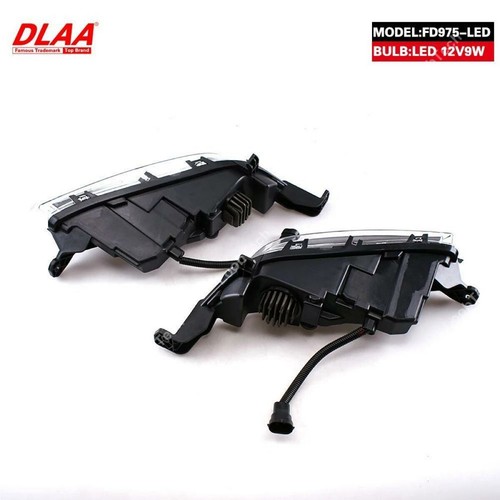 LED Fog Light Bumper Frame Cover Daytime Running Light For Ford Explorer 2018-20 - Picture 9 of 9