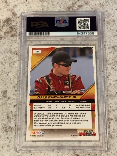 PSA/DNA 100% Authentic Auto Dale Earnhardt JR 2003 High Gear Wheels #8 - Bild 2 von 3