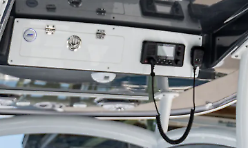 Sportsman Boats 312 Hard Top Storage Panel w/ Cutout for Garmin VHF 210 Option - Picture 1 of 11