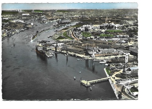 76 GRAND QUEVILLY LES CHANTIERS DE NORMANDIE VUE AERIENNE