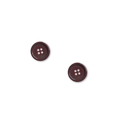 25mm Round Coat Buttons 4-Hole Flat Back Sewing Buttons Choice of Sizes & Colors - Picture 86 of 131