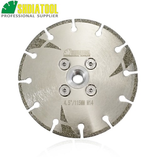 1pc Coated Diamond Cutting & Grinding Disc M14 flange with Protection Saw Blades - Picture 8 of 9
