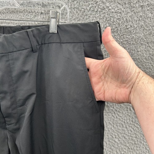 RLX Ralph Lauren Pants Mens 38x31 Black Straight Performance Golf Pant Golfer - Picture 5 of 14