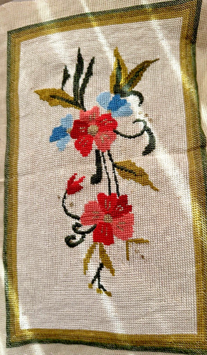 Hand Embroidery Wall-Hanging not Framed Price for One - Picture 2 of 5