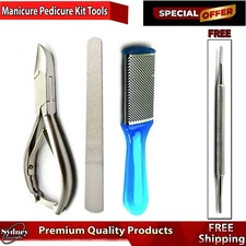 Manicure Nail Cutter Nipper Foot Hand Nails Trimmer & Foot Rasp File Diamond Deb
