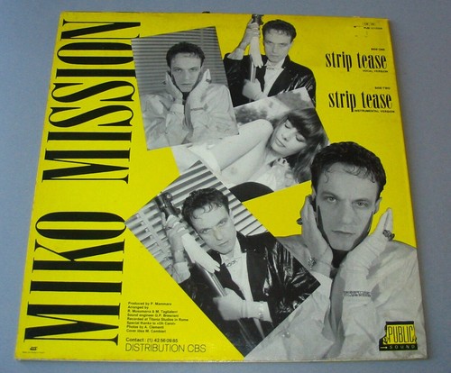 MIKO MISSION (Maxi 45T 12") Strip tease - Picture 2 of 3
