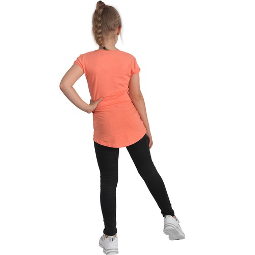 T-Shirt Top Herz Pailletten Mädchen Strass Schlitze Shirt Sommer Strasssteine - Picture 11 of 20