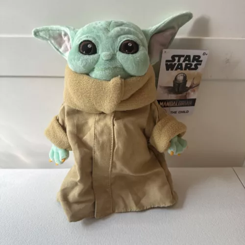 THE CHILD Disney Star Wars The Mandalorian 10 inch Plush Baby Yoda Grogu Toy