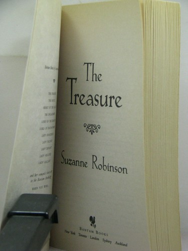 w bkplts signed by author, Lady Hellfire,Treasure by Suzanne (Lynda S) Robinson - 第 10/10 張圖片