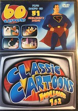 Classic Cartoons - Vols. 1  2 (DVD, 2003) + Bonus CD 100 Kids Sing-a-Long Fav