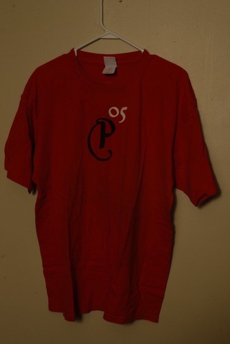 2005 PIXIES special Concert tour T Shirt Red XL