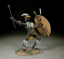 BRITAINS ANGLO ZULU WAR 20200 ZULU CASUALTY FALLING BACK