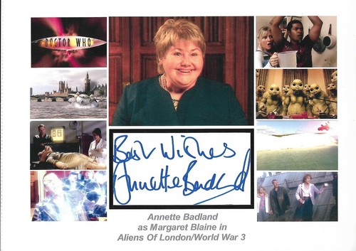 Dr Doctor Who - 9th Ninth Doctor Era (Eccleston) - Autograph & Desplay Selection - Picture 34 of 76