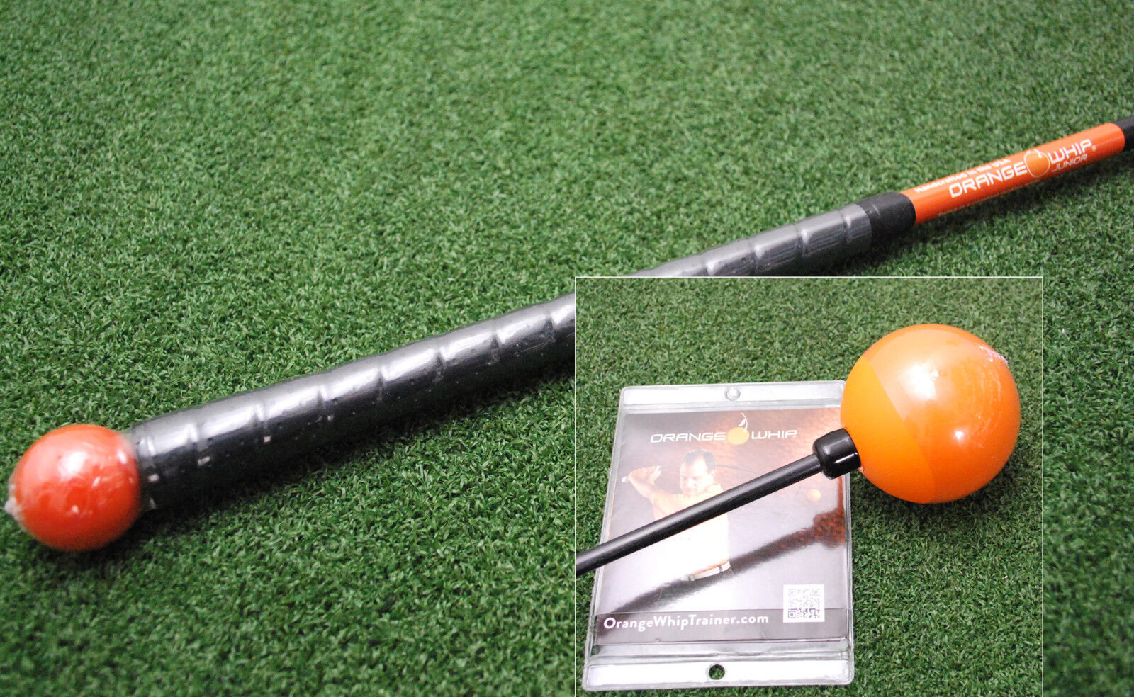 Orange Whip Swing Trainer Golf Practice Aid Choose Full MidSize Compact Jr NEW Natychmiastowa dostawa jest bardzo popularna