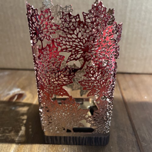 Bath & Body Works Ombre Rot & Gold Herbstblätter Schaumseifenhalter Hülle  - Bild 2 von 5