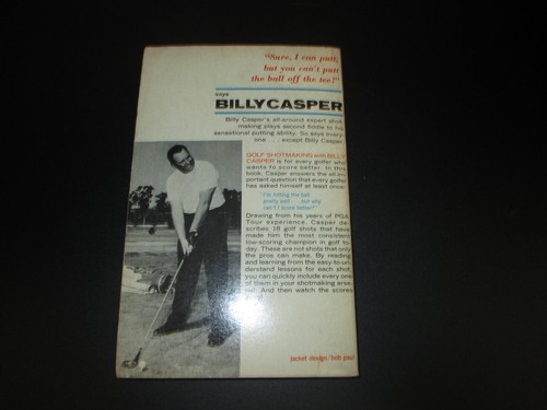 Billy Casper Paperback-Golf Shotmaking-1970 - Picture 10 of 10