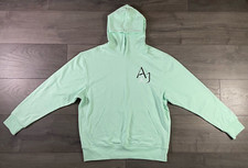Nike Air Jordan Sport DNA Fleece Pullover Hoodie Teal Men's Size XL DM1410-379