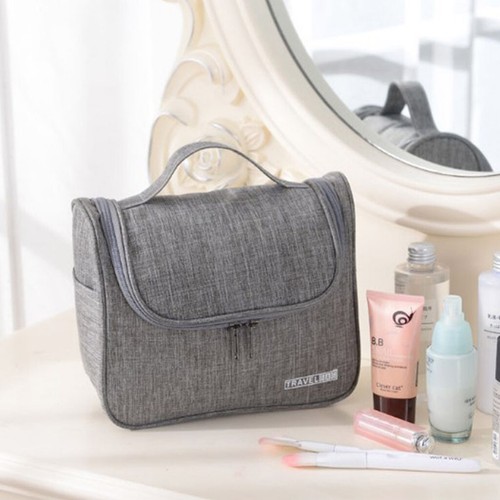 Women Large Makeup Bag Cosmetic Case Toiletry Storage Hanging Travel Organizer - Picture 7 of 12