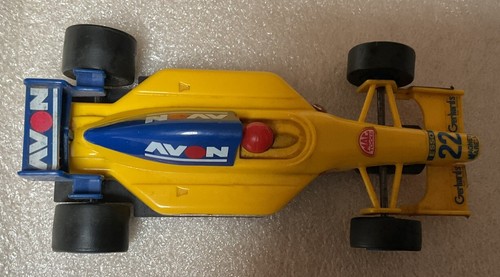 Scalextric C698 Indy/Formula One Car Yellow Avon Tyres Gernards Slot Car - Picture 5 of 6