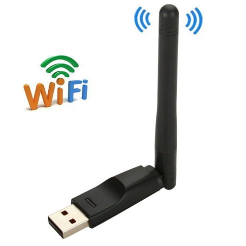 150 m USB 2.0 -WLAN -Adapter mit rotierbarem Antennen -Wireless -Adapter - Bild 2 von 2