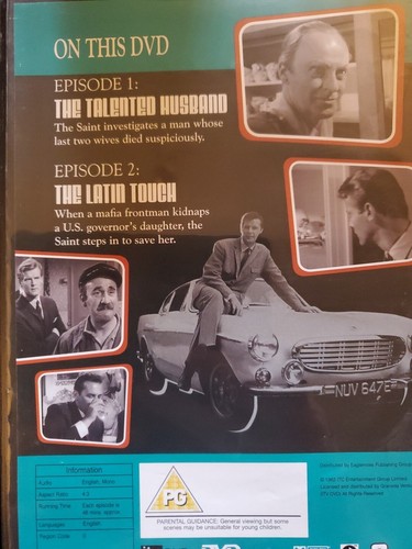 THE SAINT 2 EPISODES _ 2 DISCS DVDS - 第 3/3 張圖片