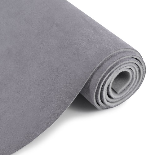 Gray Headliner Fabric By the Yard 1/8" Thick Foam Backed Car Roof Repair Fabric - Picture 11 of 18
