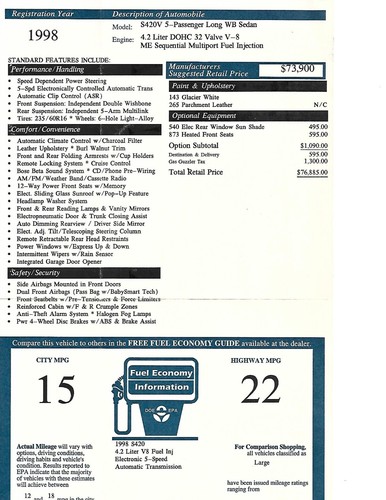1998 Mercedes-Benz S-Class - Picture 30 of 30
