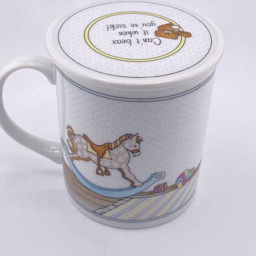 Get Well Kaffeetasse Deckel Becher Bärenfüße Familie Toskany 1985 - Bild 4 von 9