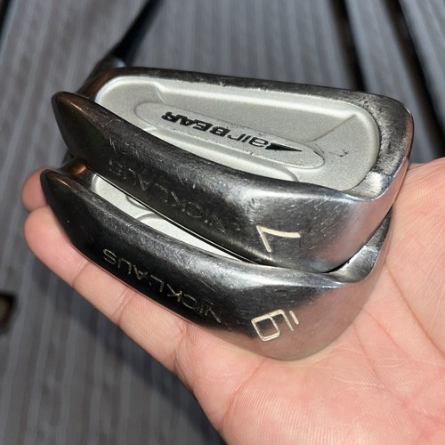 Jack Nicklaus Air Bear Offset Irons 3-9 + PW w/Vapor Ultralight Graphite Shaft - Picture 12 of 20