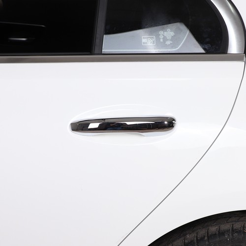Modified ABS Chrome Car Door Grab Handle Trim Cover For Benz C Class W206 2022+ - Picture 9 of 10