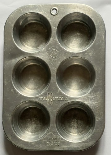 4 Vtg. Muffinaire Muffin-Pan United Aircraft Products UAP-6 Muffin/Cupcake Pans - Picture 6 of 16